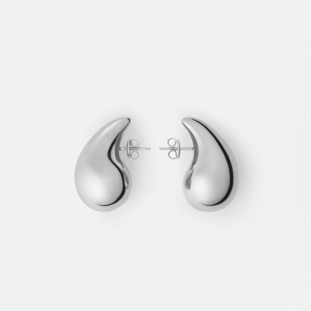 Silver Teardrop Earrings